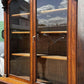 Victorian Vintage Mahogany Bookcase, Adjustable Shelves, Cupboards To Base