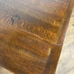 Vintage Oak Barley Twist Draw Leaf Dining Table