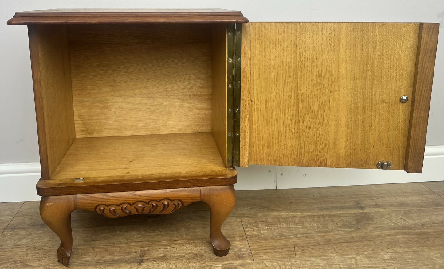 Pair of Bedside Tables Vintage French Louis XVI Nightstands Cabinets LOT 6364
