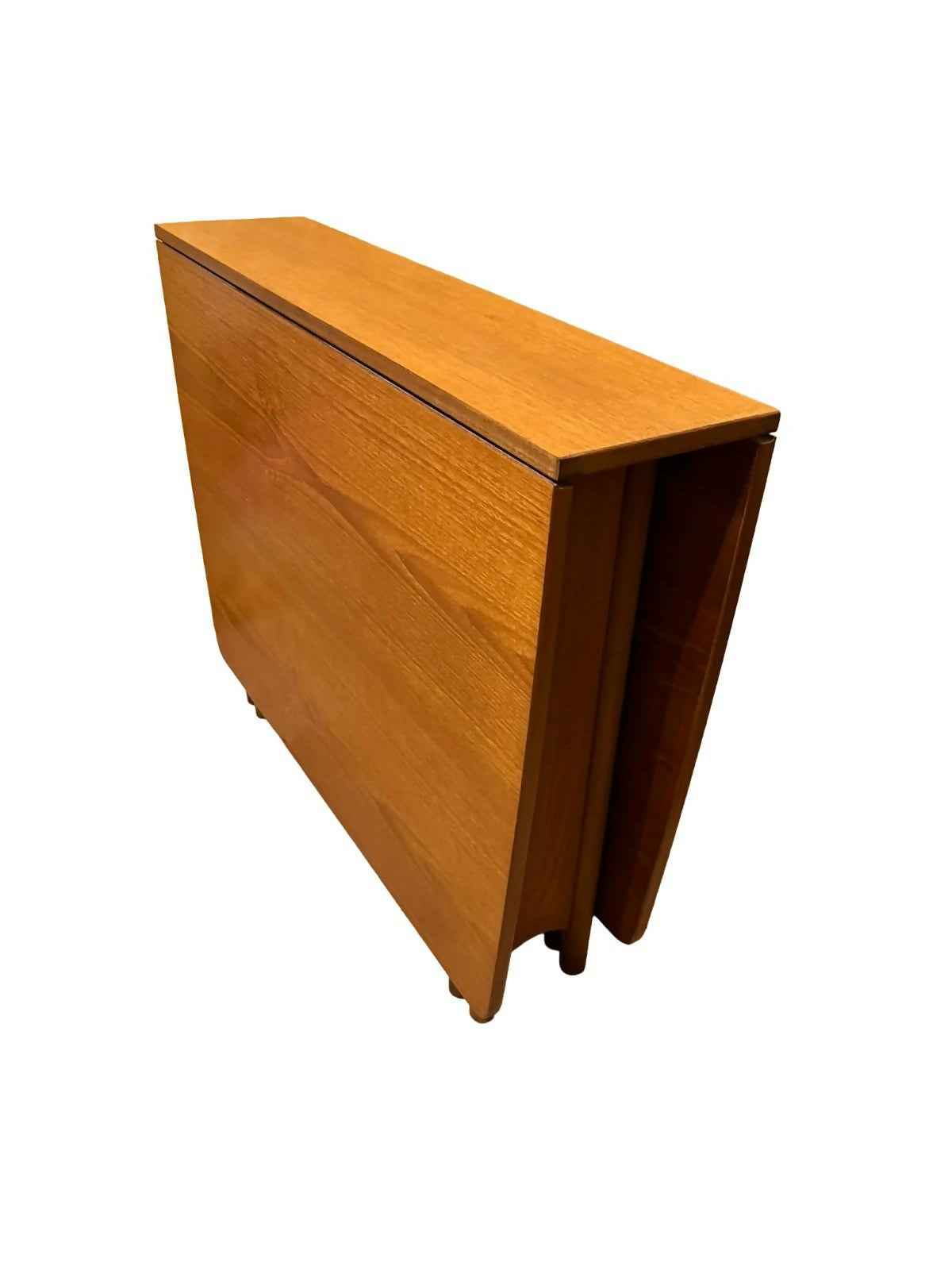 McIntosh Teak Drop Leaf Dining Table Mid Century Modern Gateleg Space Saver