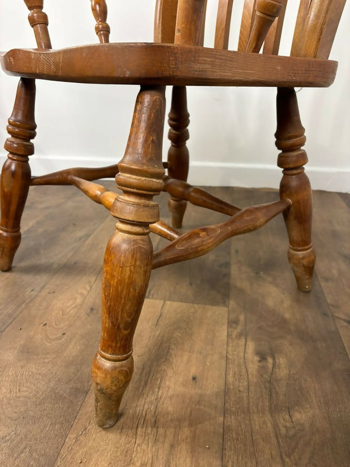 Victorian Style Beech Farmhouse Kitchen Chair