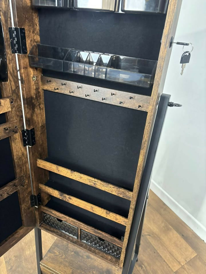 Modern Full Length Valet Mirror Stand
