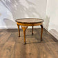 Vintage Walnut Cabriole Leg Coffee Tablev