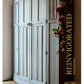SOLD Oak Linenfold Hand Painted Wardrobe Armoire