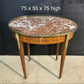 French Oval Lamp Table