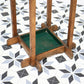 Arts and Crafts Coat Stand Hall Stand Edwardian in Solid Oak.