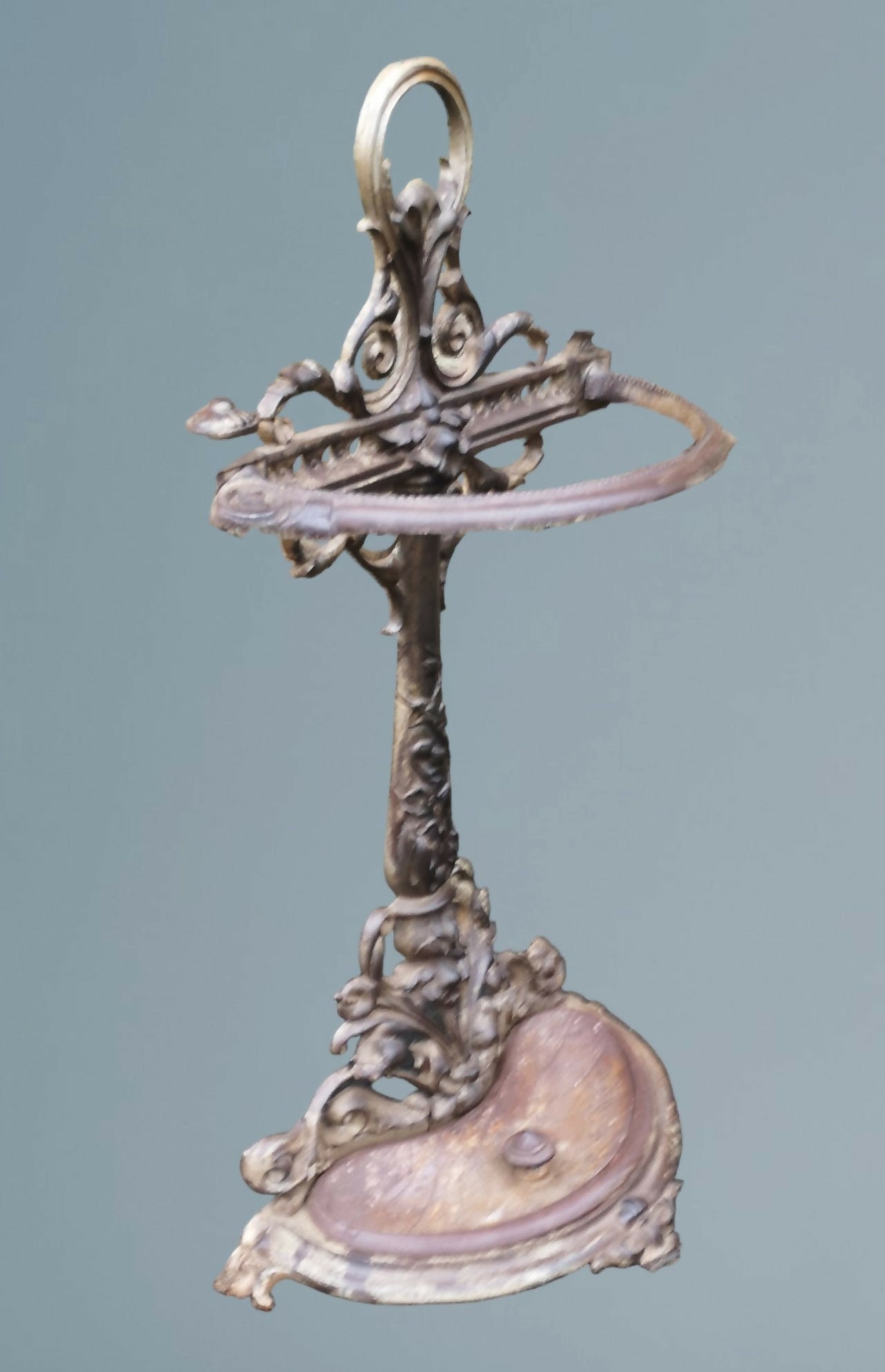 Antique Cast Iron Umbrella Stand / Stick Stand