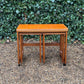 Mid Century McIntosh Triform Teak Nest Of Tables c,1960s