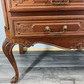 Chest of Drawers Vintage French Louis XVI Carved 3 Drawers Oak Cabinet LOT 24395