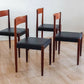 Mid Century Danish Dining Chairs By Poul M Volther For Frem Røjle
