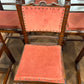 Victorian Set of Six Carved Oak Dining Chairs