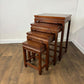 Reproduction Oriental Style Hardwood Nest Of Four Tables