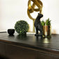Nathan Sideboard, Cocktail Cabinet in Black and Gold