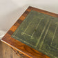 Reproduction Yew Wood Twin Pedestal Desk