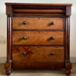 Vintage Tallboy Mahogany Scotch Chest Of Drawers