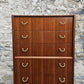 G Plan Chest Of Drawers Librenza Range Seven Drawers In Teak And Tola Wood