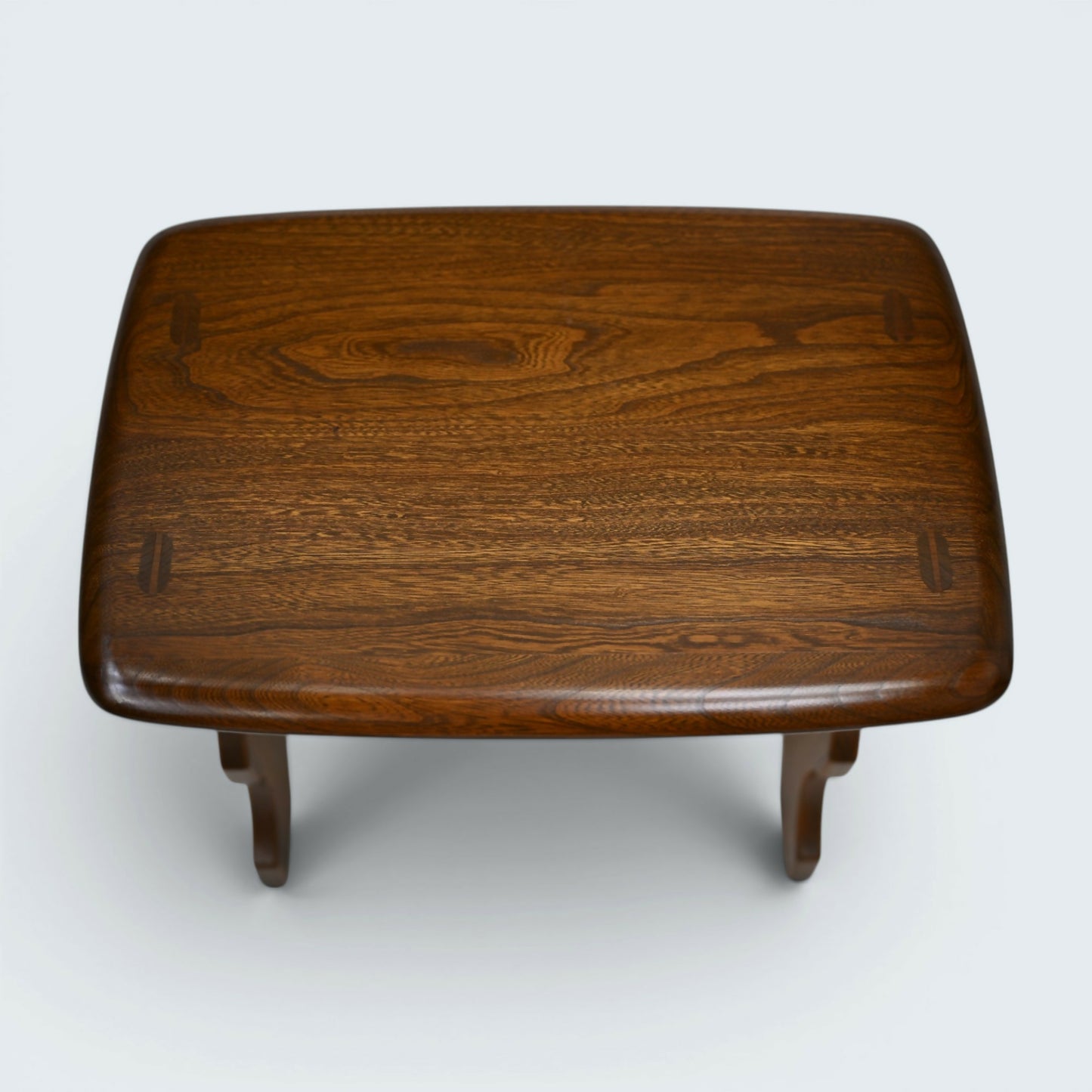 Ercol Nest Of Tables In Golden Dawn Finish Vintage Ercol's Badge FREE Delivery*