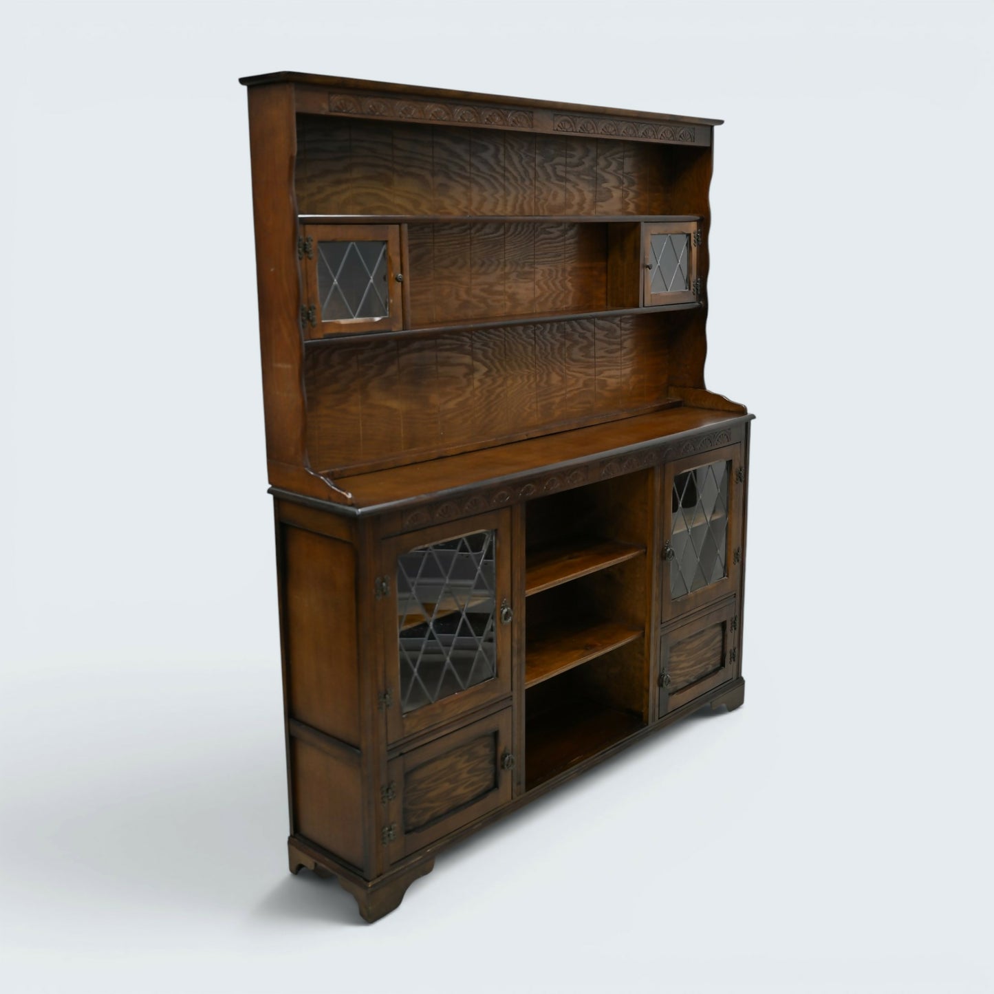 Old Charm Style Dresser Sideboard Display Bookcase Narrow FREE UK* Delivery
