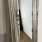 Large Gallery Reproduction Rectangular Bevel Edged Lean Mirror / Wall mirror