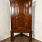 Antique Oak Corner Cupboard on Stand