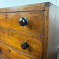 Early Victorian Mahogany Three Drawer Chest of Drawers (Short Proportions)