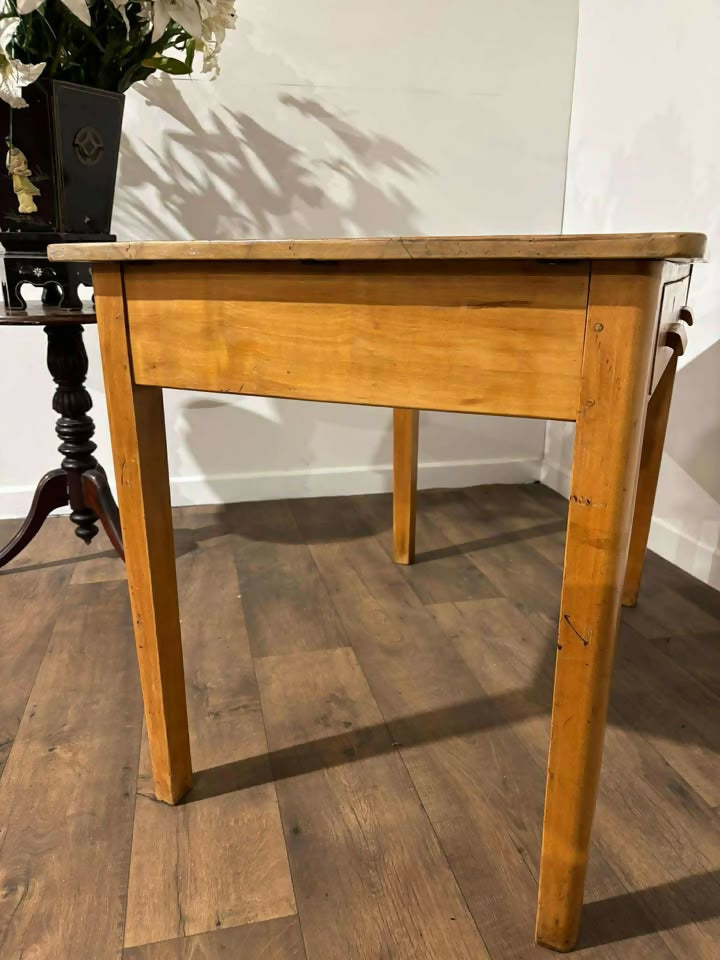 Mid-Century Beech School Desk