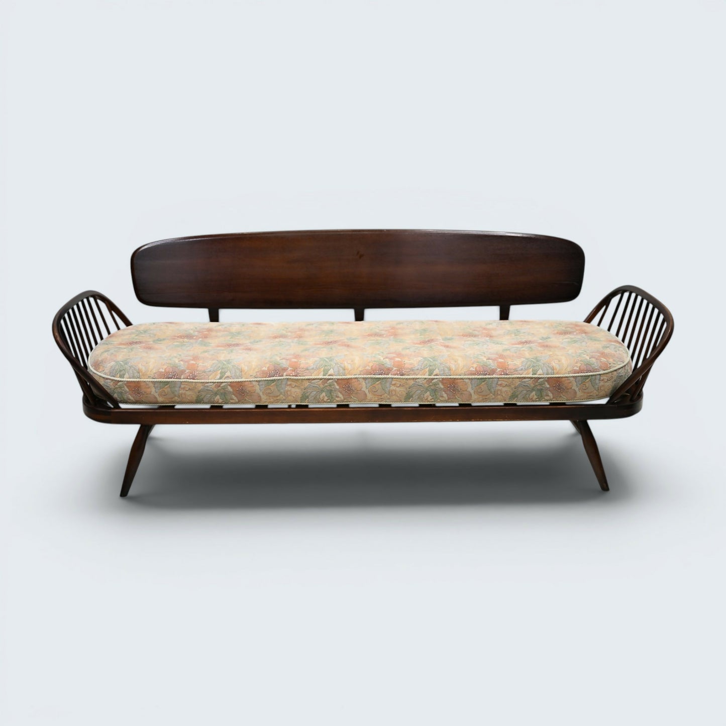 Ercol Studio Couch Day Bed Good Webbing Dark Finish Model 355 FREE UK Delivery*