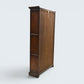 Old Charm Tall Bookcase Finish 5 Shelves Tudor Brown Carvings FREE UK Delivery*