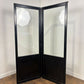 Large Edwardian Ebonised Bifold Screen / Room Divider