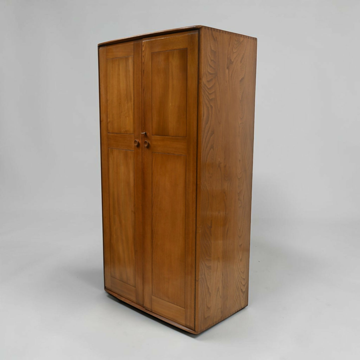 Ercol 1960s 2 Door Wardrobe Hanging Rail & Shoe Rail FREE Nationwide Delivery