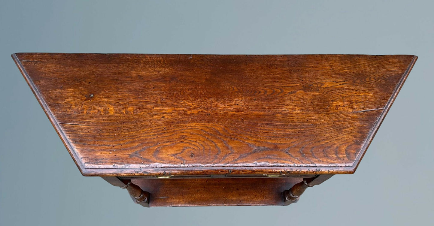 Oak Canted Hall Table Titchmarsh Goodwin?