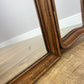 Mirror Vintage French Style Oak Carved Triple Folding Vanity Mirror LOT 6542