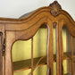 Bookcase Vintage French Louis XVI Oak Display Cabinet Carved Sideboard LOT 6282