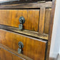 Vintage Walnut Veneered Bureau with Ball & Claw Feet