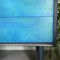 Mid Century Chest of Drawers Hand Painted Blue