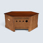Old Charm TV Stand/Video Cabinet Tudor Brown Model 2084 FREE UK Delivery*