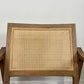 Pair Of Modern Armchairs With Bergere Panels