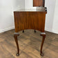 Vintage Walnut Veneered Triptych Mirror Dressing Table