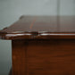 Antique Solid Mahogany Square Occasional Side Table