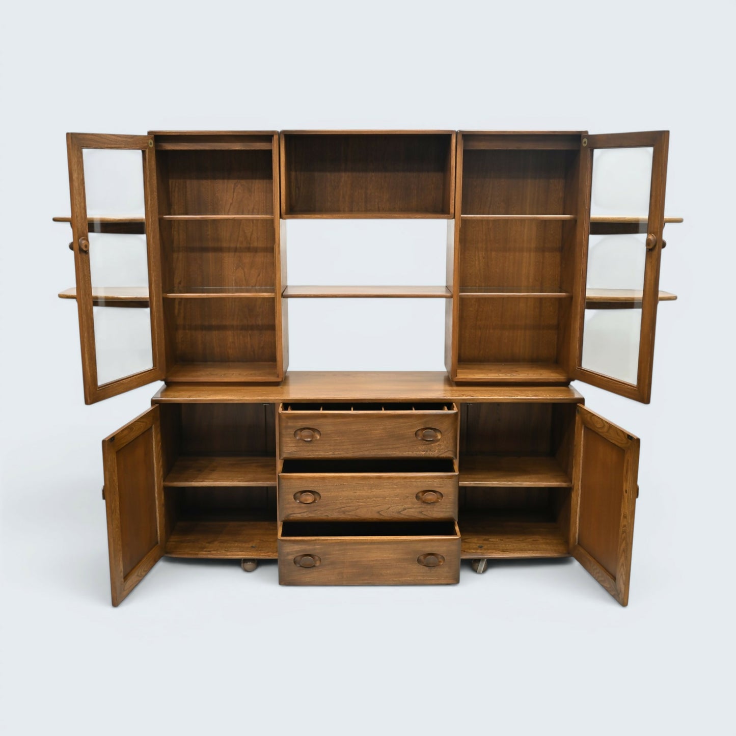 Ercol Windsor Sideboard Display Cabinets Golden Dawn Model 455 FREE UK Delivery*