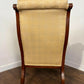 Edwardian Mahogany Framed Nursing Armchair