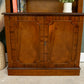Georgian Style Open Fronted Bookcase Display Cabinet - Mahogany