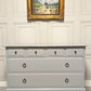 Professionally Sprayed Stag Minstrel 4 over 2 large chest of drawers (6 Drawer)