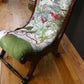 Vintage Slipper Chair – Fully Refurbished in Timorous Beasties Topical Tropical | One-of-a-Kind Designer Statement Chair