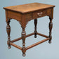 Edwardian Oak Side Table / Hall Table