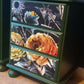 Bedside Tables Cabinets. Upcycled Furniture Painted Bespoke Furniture. Commissions Taken. SOLD
