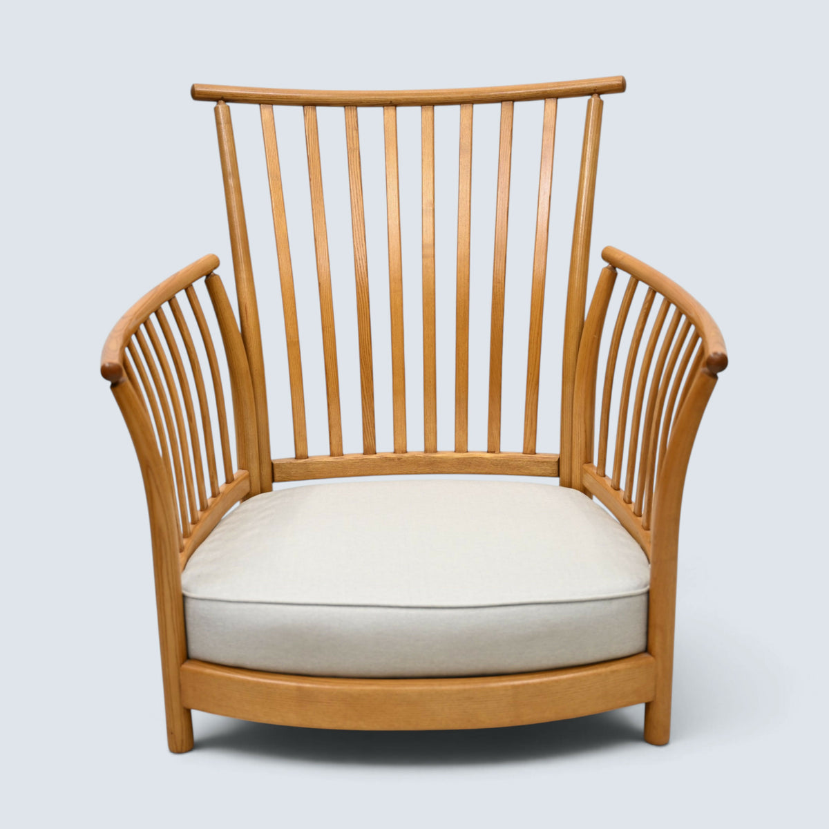 Ercol Renaissance Easy Chair Armchair Light Finish Model 1068 FREE UK* Delivery