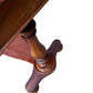 Antique Mahogany 19th C stretcher table desk