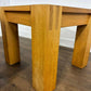 Modern Pair Of Solid Oak Side Tables / Lamp Tables