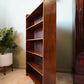 Vintage Slim Open Bookcase In Solid Oak – United Kingdom, C.1910